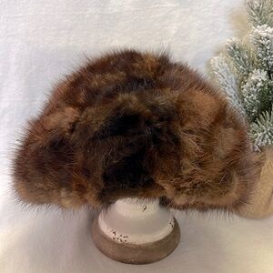 Vintage Luxury Papathoma Bros. Fur Hat